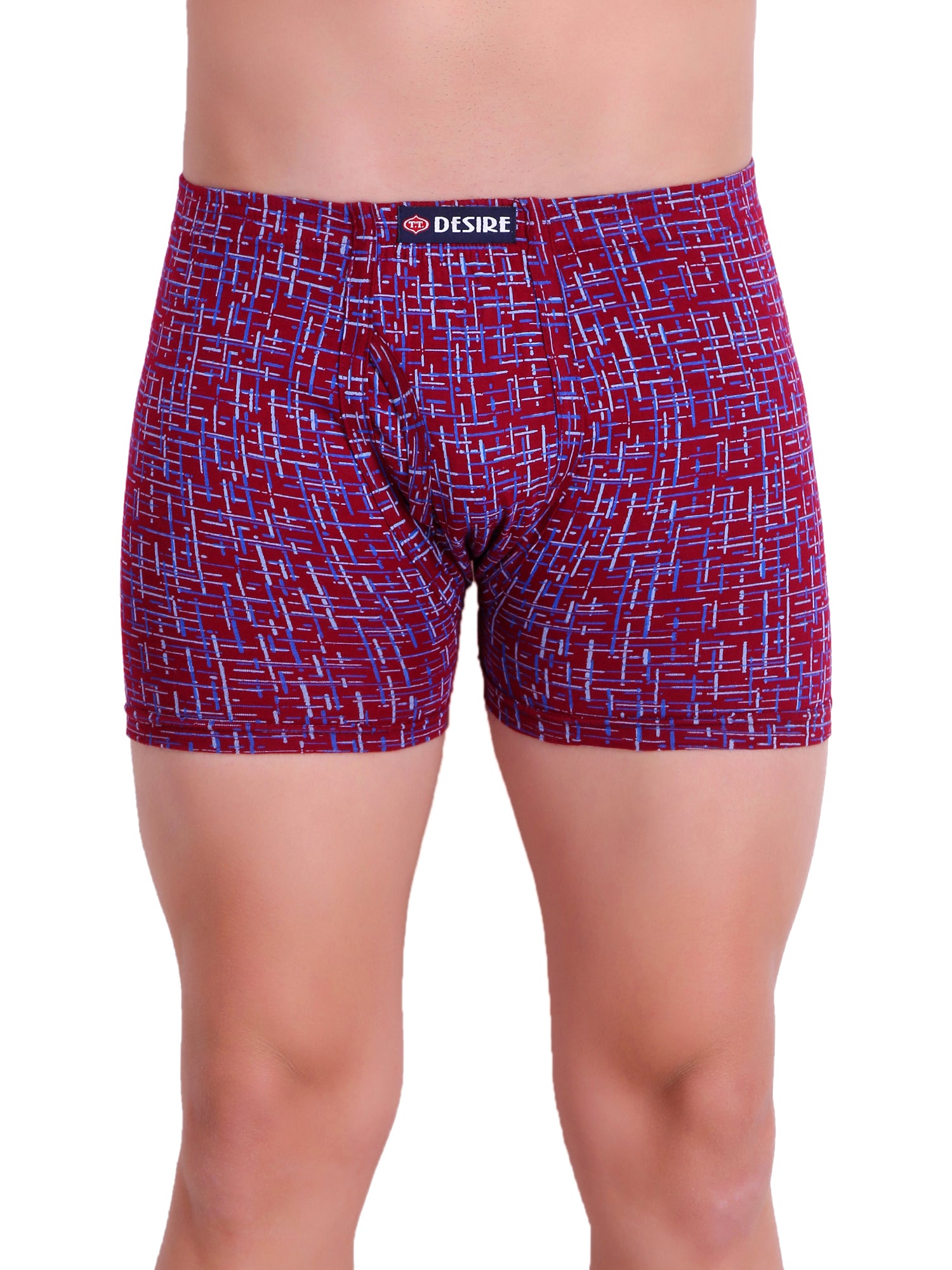 T.T. Mens Desire Printed Longtrunk Pack Of 10 Assorted