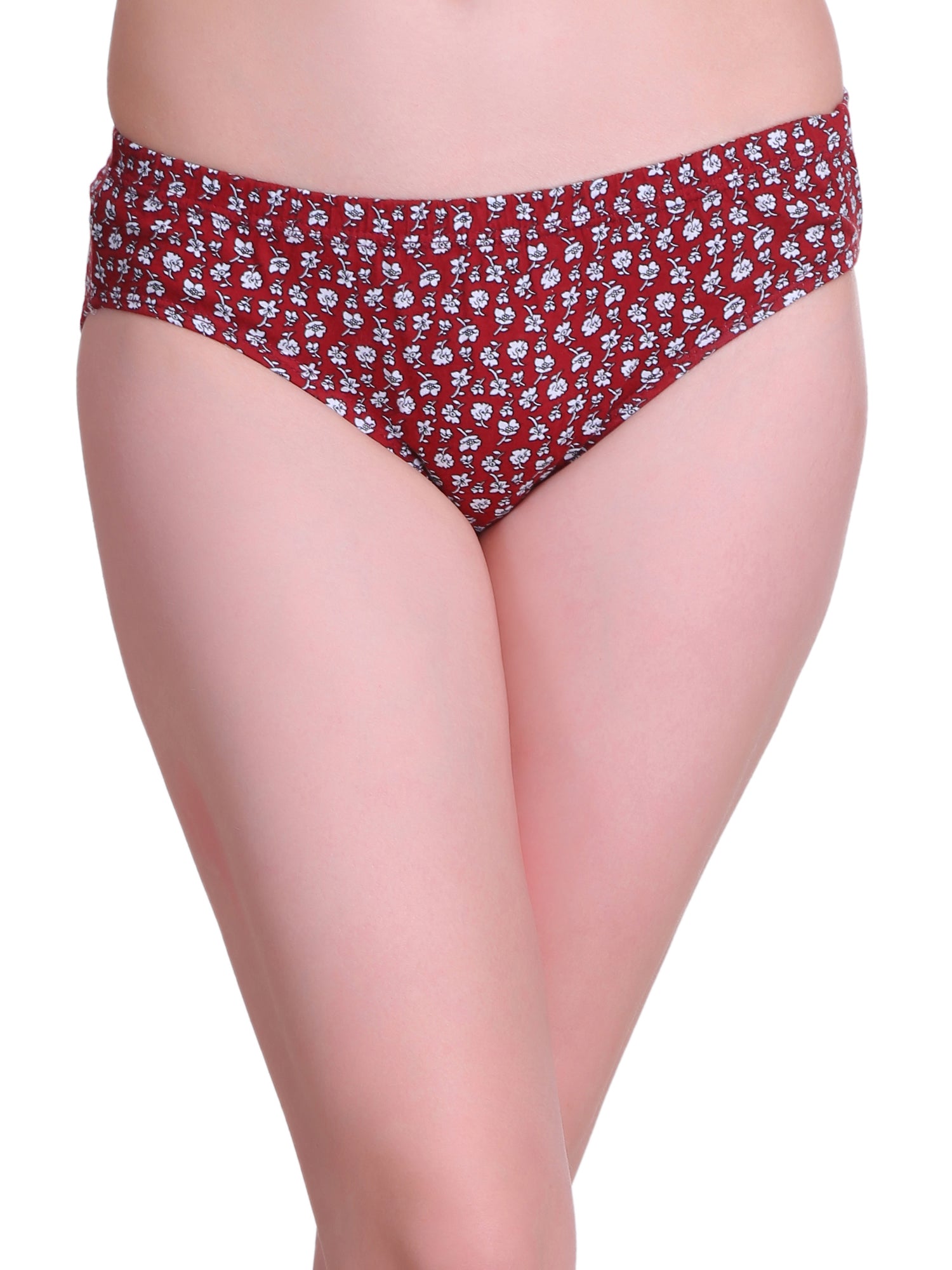 T.T. Womens Desire Inner Elastic Panty Pack Of 12 assorted