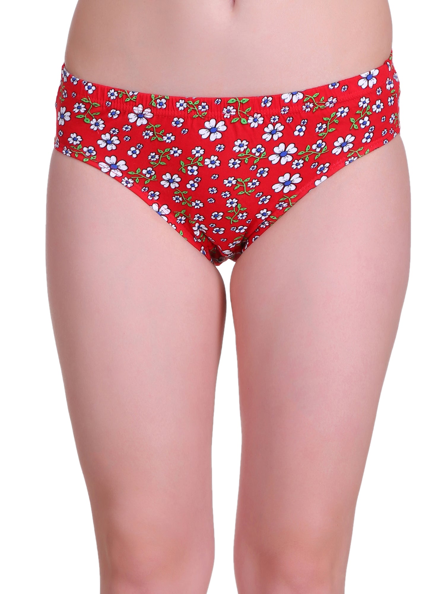 T.T. Womens Desire Inner Elastic Panty Pack Of 12 assorted