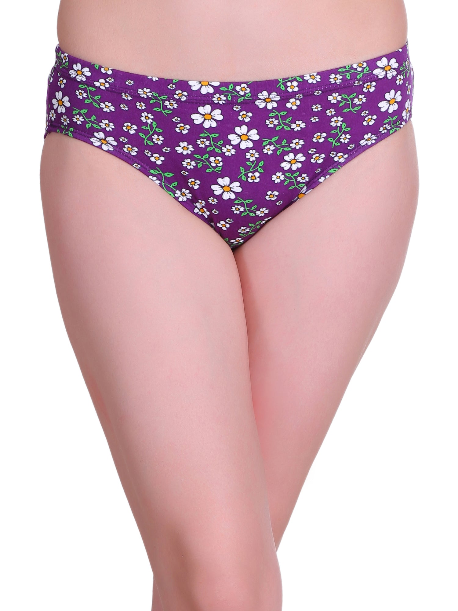 T.T. Womens Desire Inner Elastic Panty Pack Of 12 assorted