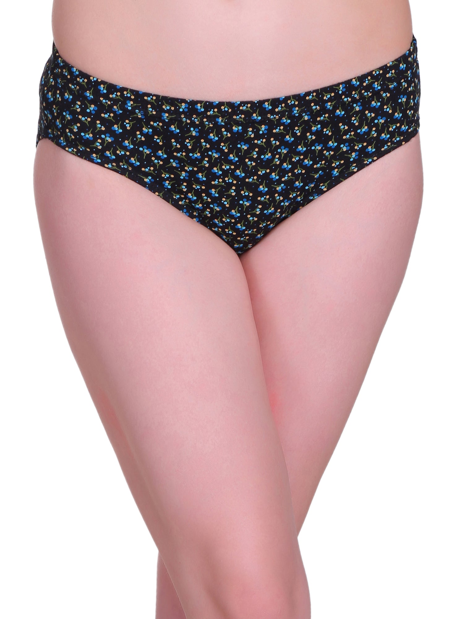 T.T. Womens Desire Inner Elastic Panty Pack Of 12 assorted