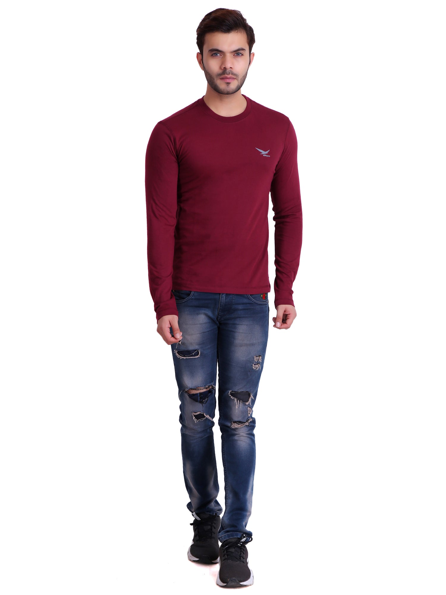 HiFlyers Mens Full Sleeves T-Shirt Pack Of 6 Assorted